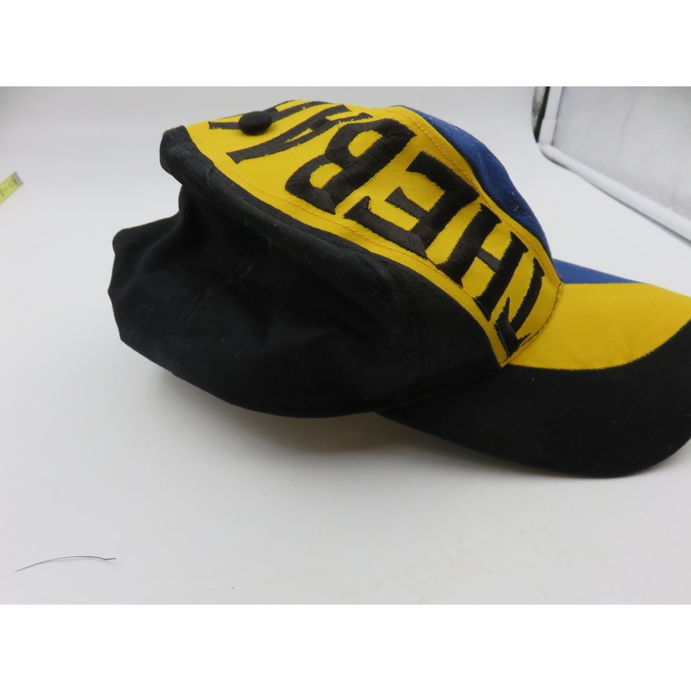 Bahama Sport Vtg Snapback Hat Blue Yellow Black The Bahamas Souvenir Cap 58cm - Picture 5 of 7